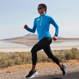 Hoka 1/2 Zip Midlayer Long Sleeve Top